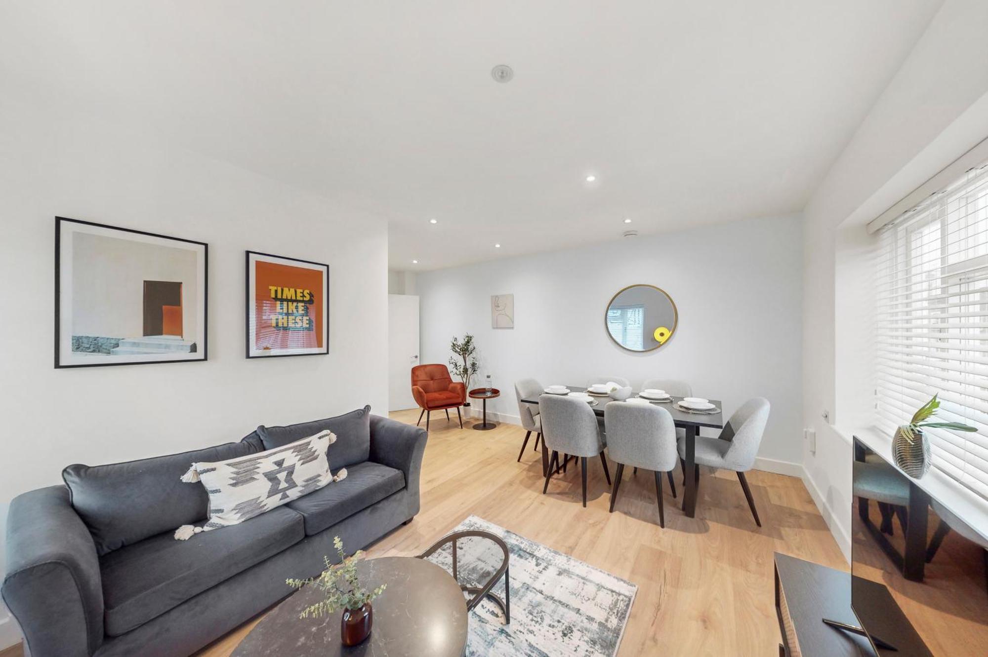 Stylish & Spacious Modern Near Dalston Kingsland Station Londra
